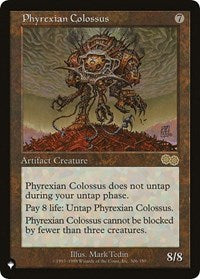 Phyrexian Colossus (305/350) [The List Reprints]