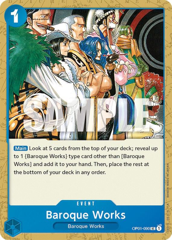 Baroque Works (OP01-090) [Romance Dawn]