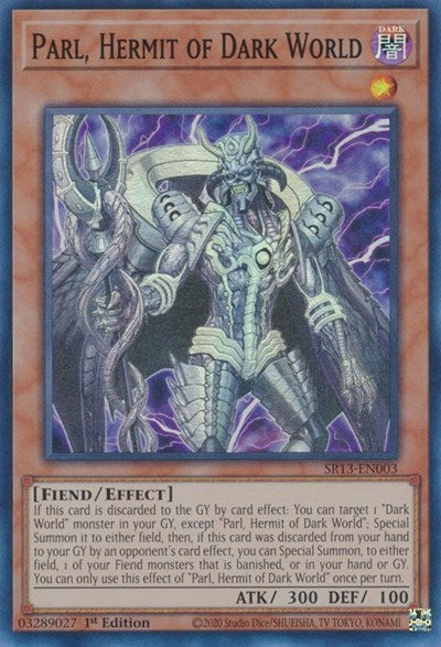 Parl, Hermit of Dark World (SR13-EN003) [Structure Deck: Dark World]