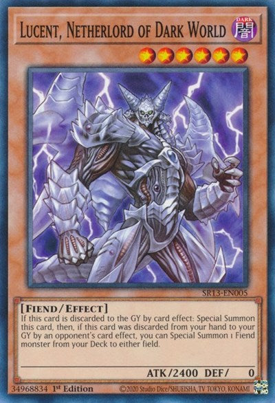 Lucent, Netherlord of Dark World (SR13-EN005) [Structure Deck: Dark World]