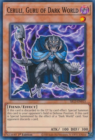 Ceruli, Guru of Dark World (SR13-EN015) [Structure Deck: Dark World]