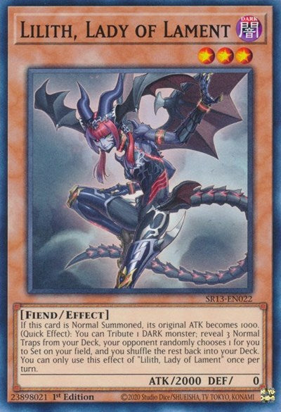 Lilith, Lady of Lament (SR13-EN022) [Structure Deck: Dark World]