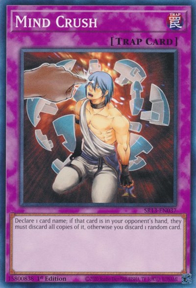 Mind Crush (SR13-EN037) [Structure Deck: Dark World]