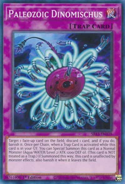 Paleozoic Dinomischus (SR13-EN039) [Structure Deck: Dark World]