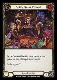 Shitty Xmas Present - LGS099 (LGS099) [Flesh and Blood: Promo Cards]