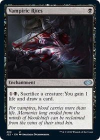Vampiric Rites (484) [Jumpstart 2022]