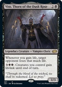Vito, Thorn of the Dusk Rose (487) [Jumpstart 2022]