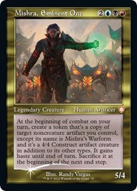 Mishra, Eminent One (Display Commander) - Thick Stock (39) [Commander: The Brothers' War]
