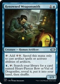 Renowned Weaponsmith (338) [Jumpstart 2022]