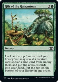 Gift of the Gargantuan (667) [Jumpstart 2022]