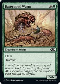 Havenwood Wurm (670) [Jumpstart 2022]