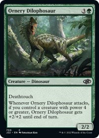 Ornery Dilophosaur (700) [Jumpstart 2022]