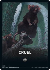 Cruel Theme Card (20) [Jumpstart 2022]