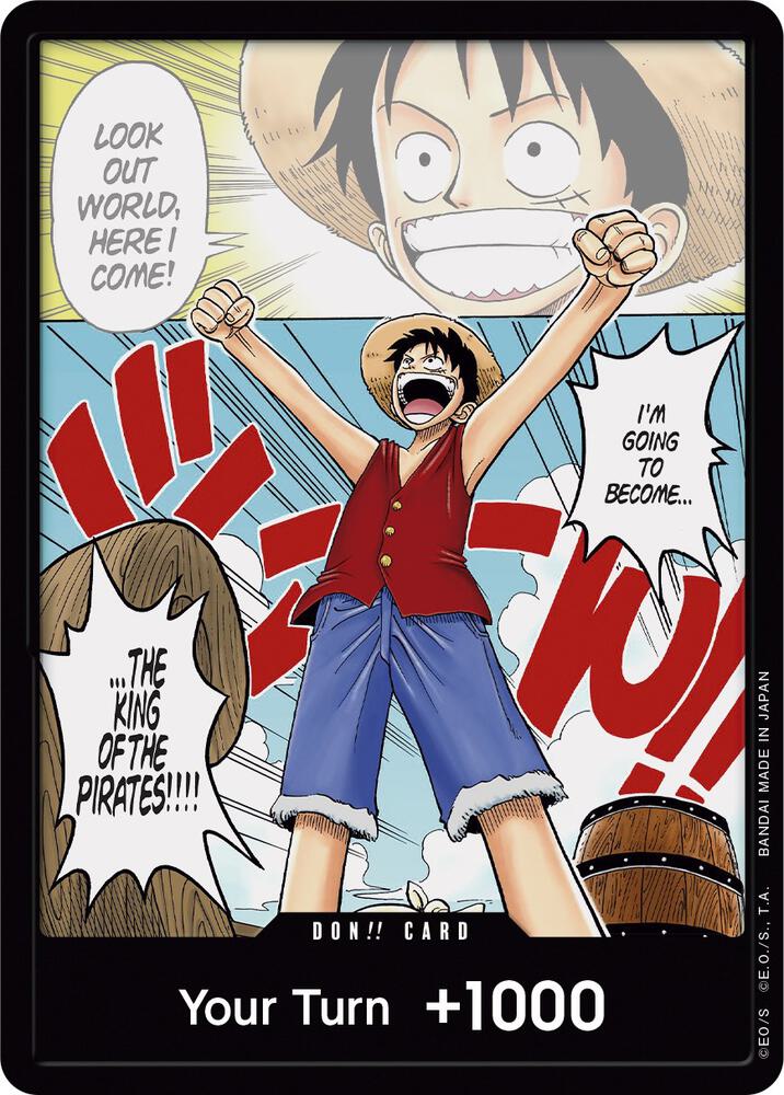 DON!! Card (Manga) (Alternate Art) [Romance Dawn]