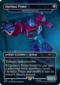 Optimus Prime - Darksteel Colossus (1081) [Secret Lair Drop Series]