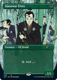 Llanowar Elves (1129) (1129) [Secret Lair Drop Series]