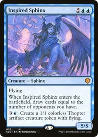 Inspired Sphinx (55) [Starter Commander Decks]