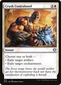Crush Contraband (16) [Starter Commander Decks]