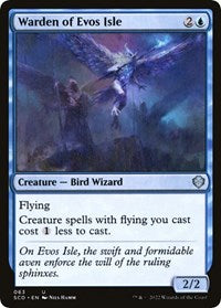 Warden of Evos Isle (63) [Starter Commander Decks]