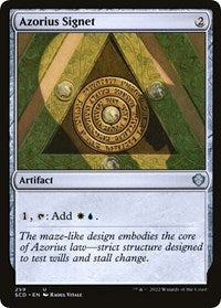 Azorius Signet (259) [Starter Commander Decks]
