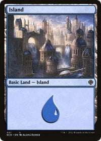 Island (337) (337) [Starter Commander Decks]