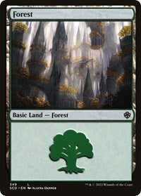 Forest (349) (349) [Starter Commander Decks]
