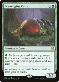 Scavenging Ooze (210) [Starter Commander Decks]