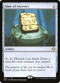 Slate of Ancestry (275) [Starter Commander Decks]