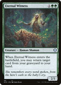 Eternal Witness (181) [Starter Commander Decks]