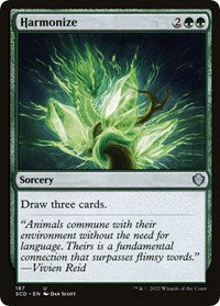 Harmonize (187) [Starter Commander Decks]