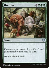 Overrun (201) [Starter Commander Decks]