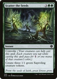 Scatter the Seeds (209) [Starter Commander Decks]