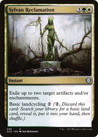 Sylvan Reclamation (248) [Starter Commander Decks]