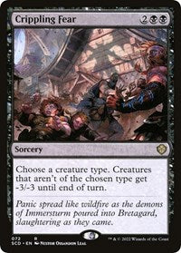 Crippling Fear (72) [Starter Commander Decks]