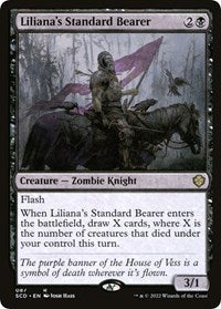 Liliana's Standard Bearer (87) [Starter Commander Decks]