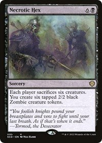 Necrotic Hex (95) [Starter Commander Decks]
