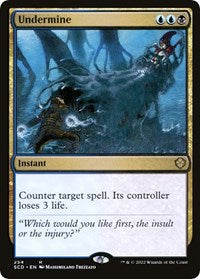 Undermine (254) [Starter Commander Decks]