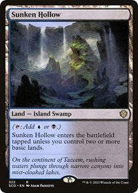 Sunken Hollow (322) [Starter Commander Decks]
