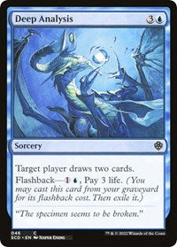 Deep Analysis (46) [Starter Commander Decks]