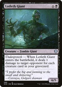 Lotleth Giant (89) [Starter Commander Decks]
