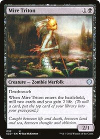 Mire Triton (92) [Starter Commander Decks]