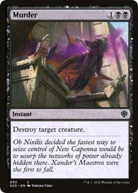 Murder (93) [Starter Commander Decks]