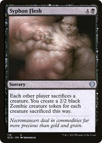 Syphon Flesh (110) [Starter Commander Decks]