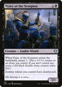 Vizier of the Scorpion (119) [Starter Commander Decks]