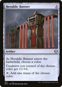 Heraldic Banner (267) [Starter Commander Decks]