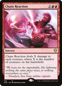 Chain Reaction (126) [Starter Commander Decks]
