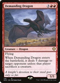 Demanding Dragon (130) [Starter Commander Decks]
