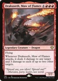 Drakuseth, Maw of Flames (138) [Starter Commander Decks]