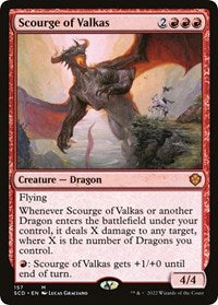 Scourge of Valkas (157) [Starter Commander Decks]