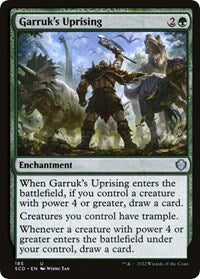 Garruk's Uprising (185) [Starter Commander Decks]